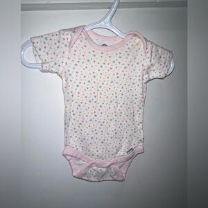 5/$15 Gerber Floral Baby Onesie